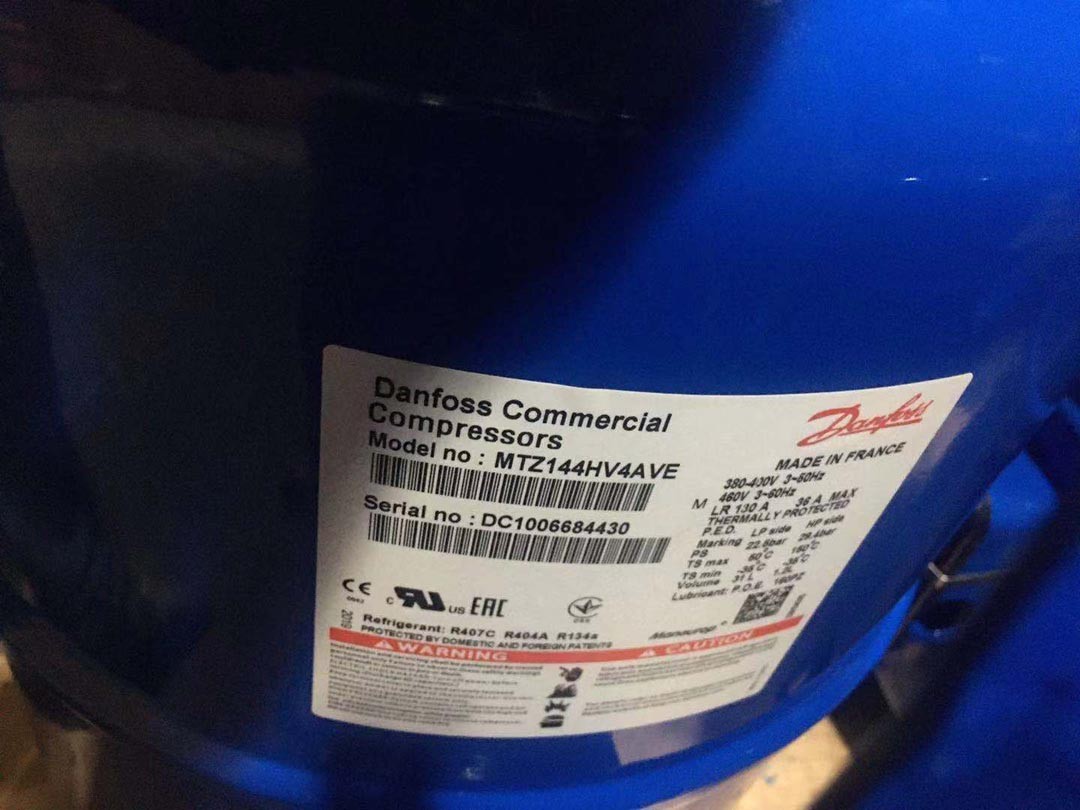 MTZ144HV4AVE Danfoss Refrigeration Compressor